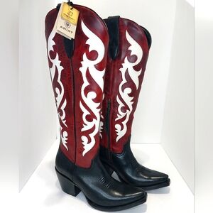 Ariat Elviria Stretchfit Tall Western Boots, NEW, Size 8|EUR 38.5,